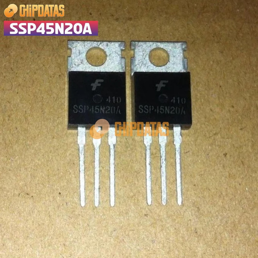 10PCS SSP45N20A TO-220 Integrated Circuits IC #R10