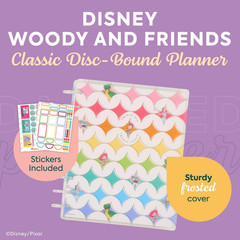 Happy Planner Disney Toy Story 12-Month Disc-Bound Planner, July 2026–June 2027,