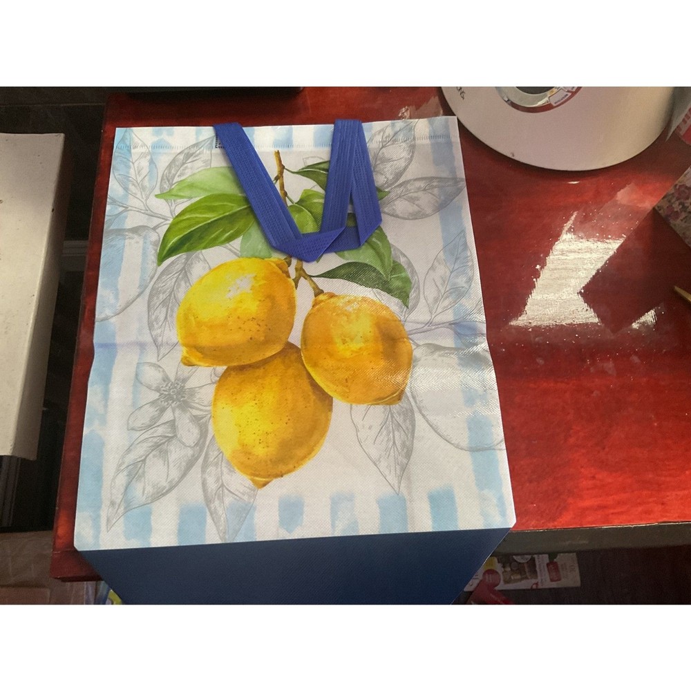 Lemon Design Shopping Bag
