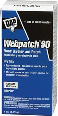DAP® WEBPATCH™ 90 Floor Leveler & Patch (Tub), 4.0 Lbs Off White – 1EA