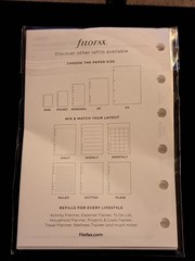 Filofax Pocket Classic Croc Organiser Planner Diary Indigo Leather w 2026 Refill