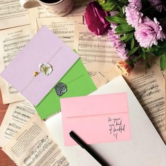 Colored Envelopes Self Seal A7 50 Pack, 10 Colors, Goefun 5.25 x 7.25 Printab…