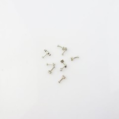 Dental Orthodontic Crimpable Hook curve/Cross/MINI/Sliding/Stops/Double tube 10X