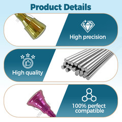 Healing abutment open transfer straight abutment fits Megagen Blue diamond RC NC