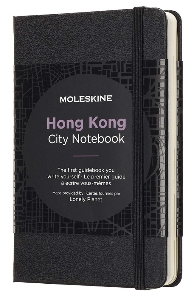 Moleskine City Notebooks Hong Kong with Plain and Ruled Page, Notebook with Hard