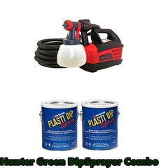Plasti Dip Spray 2 Gallon Hunter Green DYC G-Force DipSpayer Ready to Spray