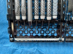 Hu-Friedy 14 Dental Hygiene Instruments & Cassette Good Condition School Use