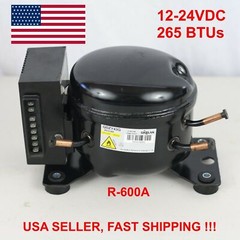 Sikelan QDZY43G 12V 24V DC R600a Refrigeration Compressor Mobile Marine Off-Gri