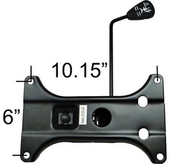 Replacement Staples Office Chair Swivel Tilt Control Seat Mechanism 6”x10” Mount