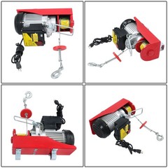 1320lbs Mini Electric Hoist PA600 & Wireless Remote Control 110V Height 20-40ft