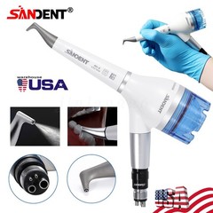 SANDENT Dental Air Polisher Prophy Handpiece AIR-FLOW Handy 4 Holes