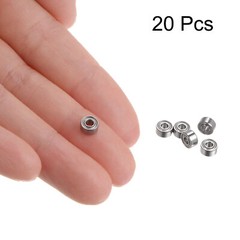 20pcs MR52ZZ Bearings 2x5x2.5mm Chrome Steel Mini Bearing Double Shielded ABEC3