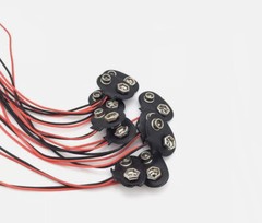 9V Battery Clip Block Battery Clip Connection Cable For 9V Blocks Plug With Wire
