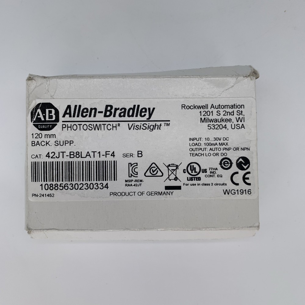 Allen Bradley 42JT-B8LAT1-F4 (Surplus Open Box)