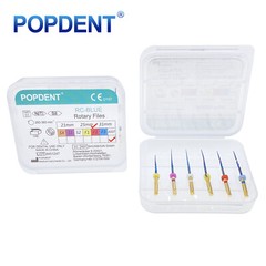 POPDENT Dental Endo Rotary Files X-Pro Gold Taper NITI Endodontic Root Files