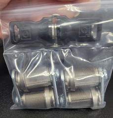 Magnetic Cam Lock 7/8″ with a 1-1/4″ cam – 4 locks with 2 keys