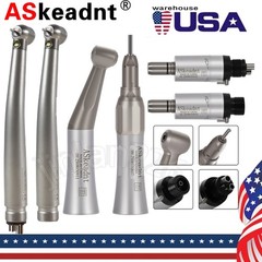 Dental Kit de pieza de mano turbina fibra óptico LED de alta y baja velocidad