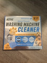 ACTIVE Washing Machine Cleaner for Pet Owners (Pack of 24), Sealed