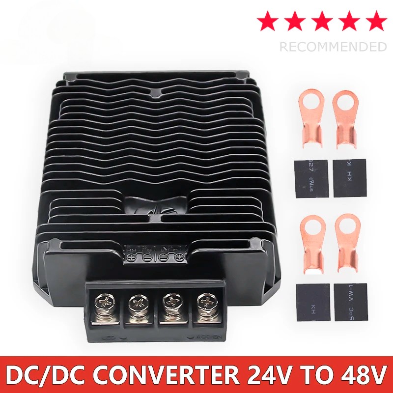 DC 24V Step Up to 48V Boost Converter 32A 50A Voltage Regulator Waterproof Power