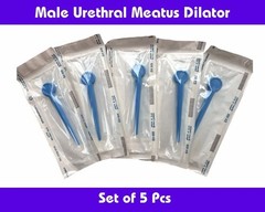 Sterile Meatal Dilator Male Adult Penile Uretheral Meatus Pack OF 5 Pieces