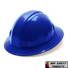 HARD HAT FULL BRIM PYRAMEX 4 POINT RATCHET SUSPENSION CONSTRUCTION SAFETY ANSI
