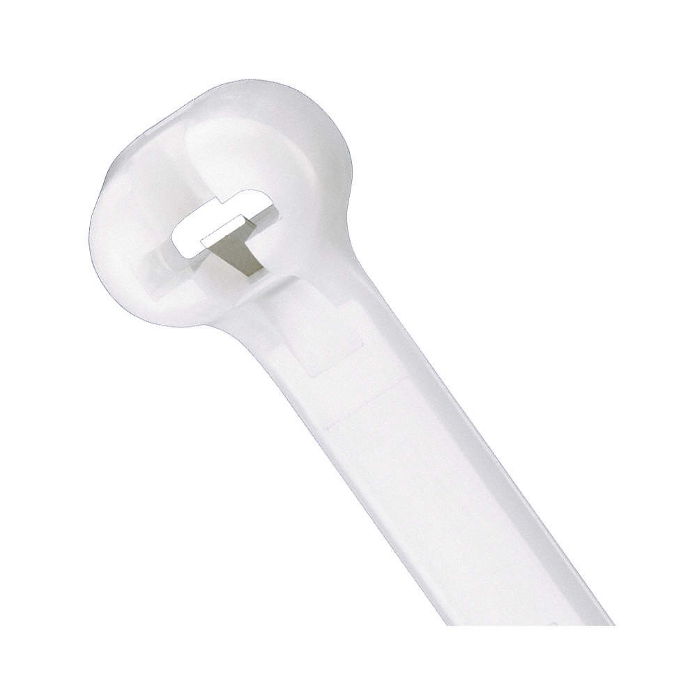 PANDUIT BT2M-C Cable Tie,7.9 in,Natural,PK100 2CMW1