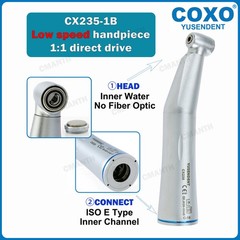 COXO Dental Contra Angle Turbine 1:1 Internal Water Low Speed Straight Handpiece
