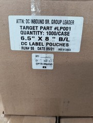 1000 Clear Face Self Adhesive 6.5″ x 8″ Packing List Shipping Label Pouches