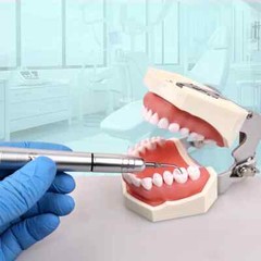 Dental Ultrasonic Air Scaler W/ 3 Tips Teeth Cleaning 2 Holes/4 Holes Handpiece