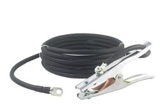 350 Amp Ground Clamp Welding Lead Terminal Lug Connector 1/0 AWG cable 15 FEET