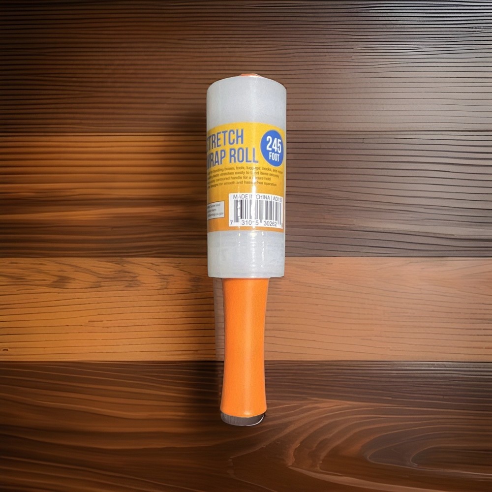 Shrink/Stretch Wrap Mini-Wrap Roll 5″ x 245ft , 80 Gauge Handheld Packing Film