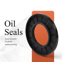 Metric Oil Shaft Seal 45mm – 47mm Dust Grease Seal TC Double Lip w/ Spring