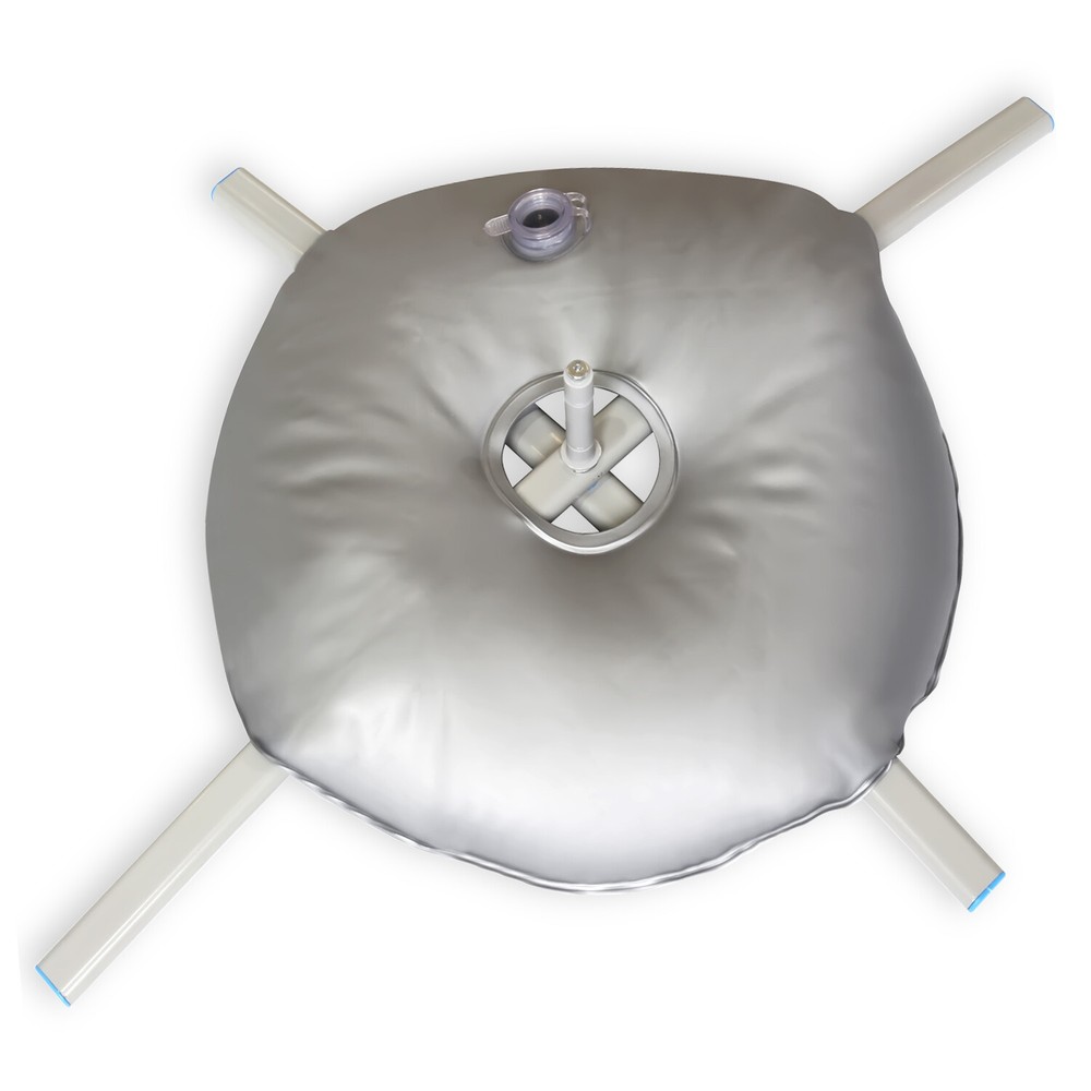 Anley Foldable Ground Base with Water Bag Fits Flutter Feather Banner Flag Pole