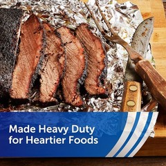 Heavy Duty Aluminum Foil Roll Extra Wide 37.5 Sq Ft Thick Foil with Easy Open