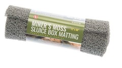 Sluice Monkey Grey Miner’s Moss Sluice Box Matting, 12″x 36″ 10mm Thick