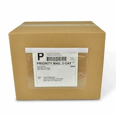 5.5”x7.5” Clear Packing List Envelope Adhesive Shipping Document Label Pouches