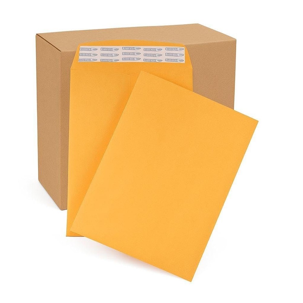 25 – Pack 6″x9″ Kraft Catalog Mailing Envelopes Mailers Peel Self Seal