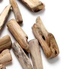 Byher Driftwood Pieces for Crafts Frames Wreath Surf 1″ – 4″ , 8OZ , 55pcs