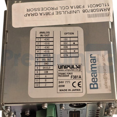 Unipulse F381A Dynamic Force Processor Digital Indicator/Display TFT 24VDC NSNP