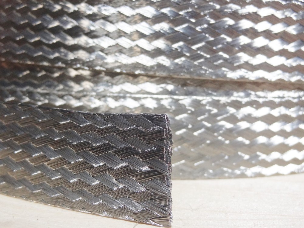 10 FEET 1″ BRAIDED GROUND STRAP GROUNDING Tinned Copper Flat Braid USA