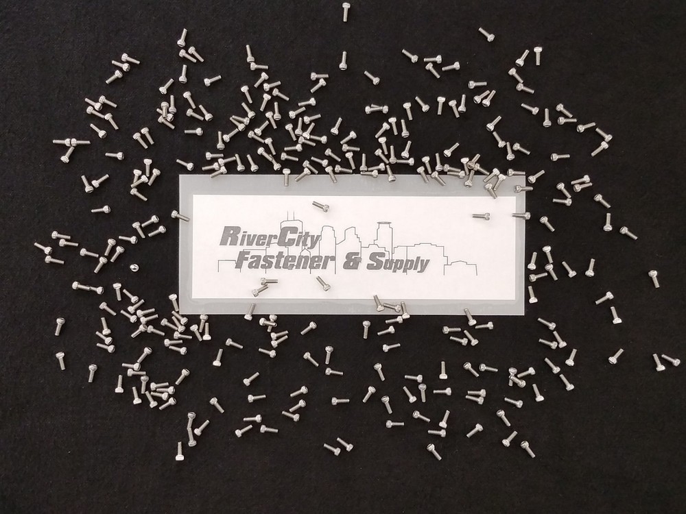 (50) 2-56×1/4 Socket Allen Head Cap Screws Stainless 2-56 x 1/4 Bolts 2/56×1/4