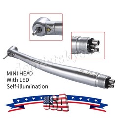 10X NSK Style Dental High Speed Handpiece Push Button Type 4 Hole US SEASKY-0:H