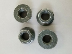 (4) M20-1.5 or 20mm Metric Hex Flange Nut / Class 10.9 or grade 8
