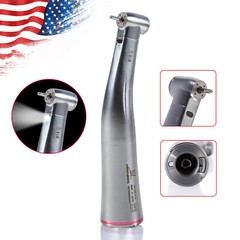 Dental 1:5 Increasing Contra Angle LED Optic Handpiece Fit NSK Electric Motor SA