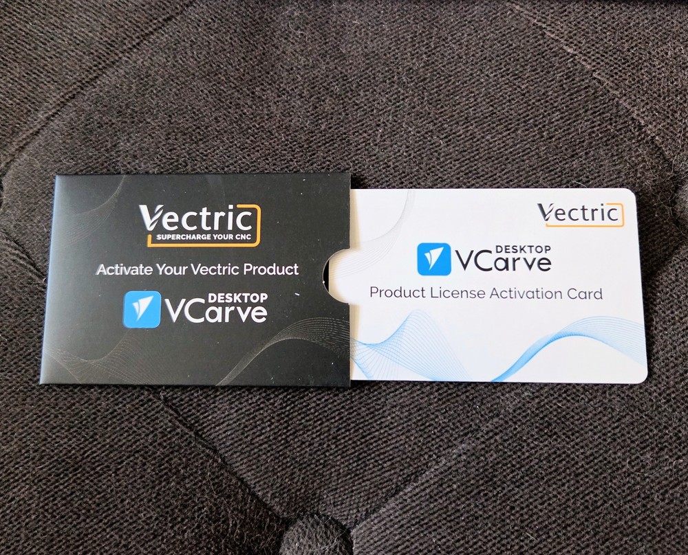 Vectric Vcarve Desktop CNC CAM Software Current Version License