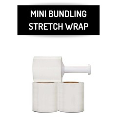 Shrink wrap Stretch Film Clear 5″x1000 with Handle Heavy Duty Choose Your Size