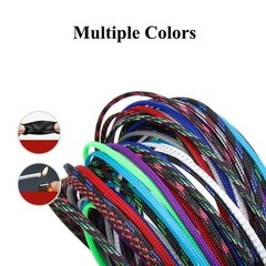 PET Expandable Insulated Braided Sleeving Wire Cable Sleeve Protect ALL SIZE LOT