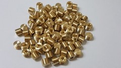 Bulk Lot of 100 pcs. 1/8″ Male NPT Brass Plug Allen Key Countersunk Hex USA