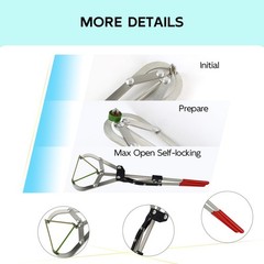 Cattle Banding Tools Calves Castration Kit, with a Large Bander and 25 pcs Ba…