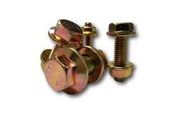 Grade 10.9 Metric Flange Bolt & Flange Nut Yellow Assortment Kit – 428 Pieces!